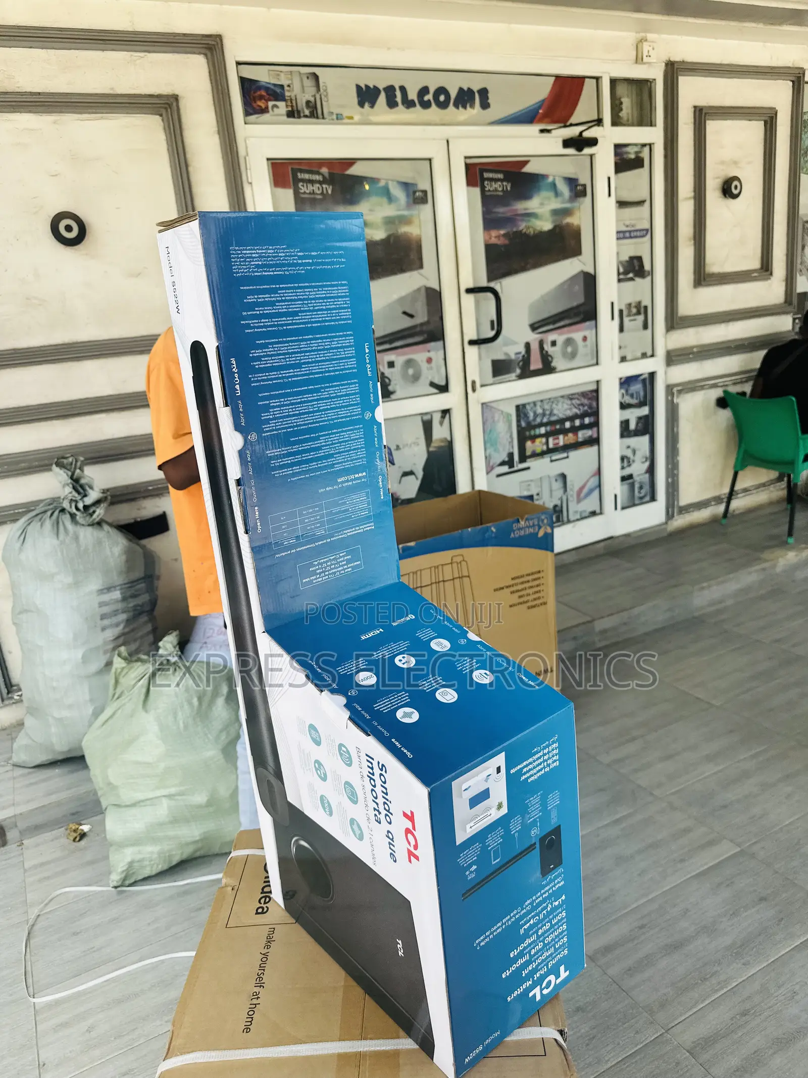Text Us for Your Quality TCL S522w