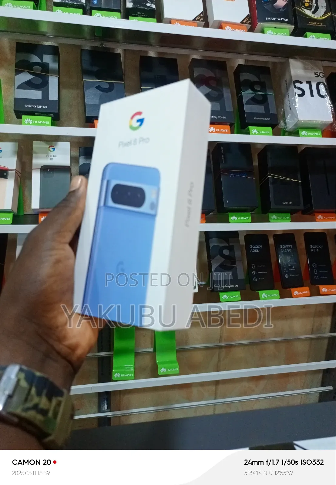 New Google Pixel 8 Pro 128 GB Pink