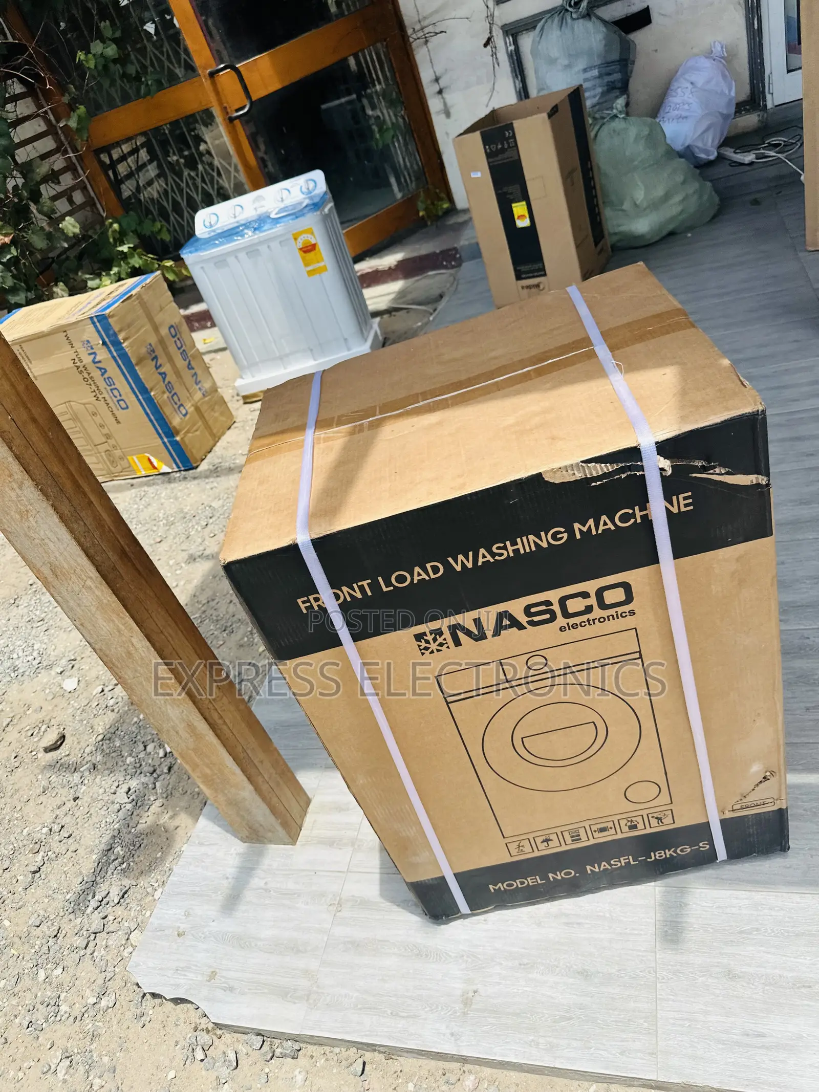 Program Selection Washing Machine 8kg Front Load Nasco