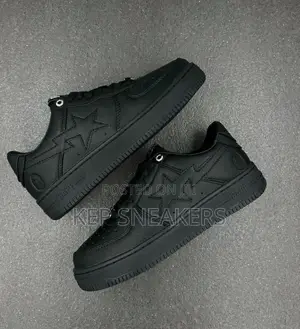 Nike Airforce 1 Bape Sta “Triple Black”