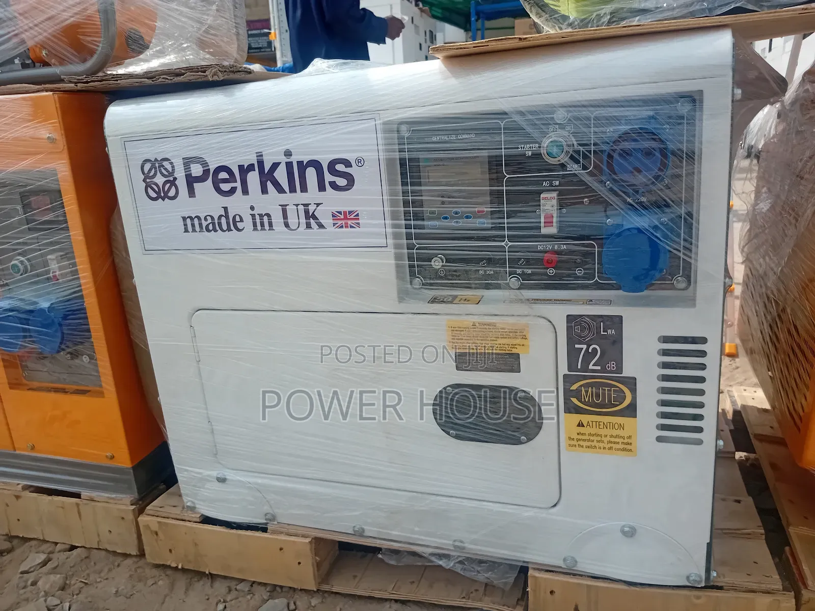 Giveaway 10kva 13000watts Perkins Diesel Generator 10kva