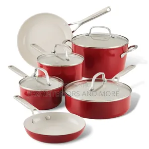 Kitchenaid 12-Piece Anodized Ceramic Non-Stick Cookware Set