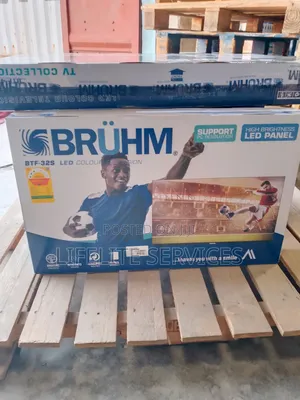Bruhm Tv 32" Digital Satellite + Free Wall Mount