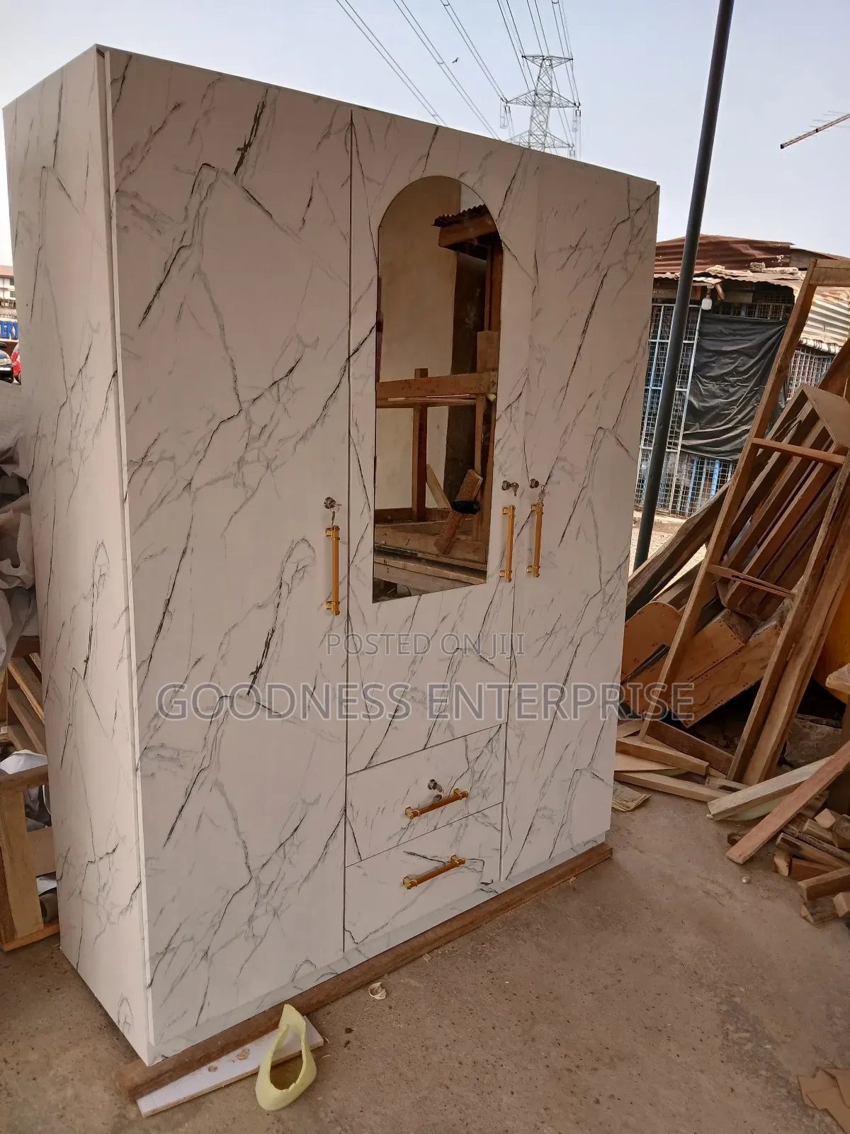 Three Doors Wardrobe