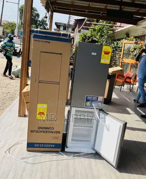 Shop Nasco Nasd2-23-Sk Double Door Electric Fridge.