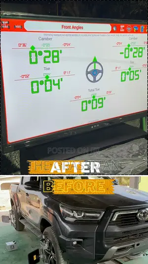 Car Wheel Alignment Service - Camber, Balancing
