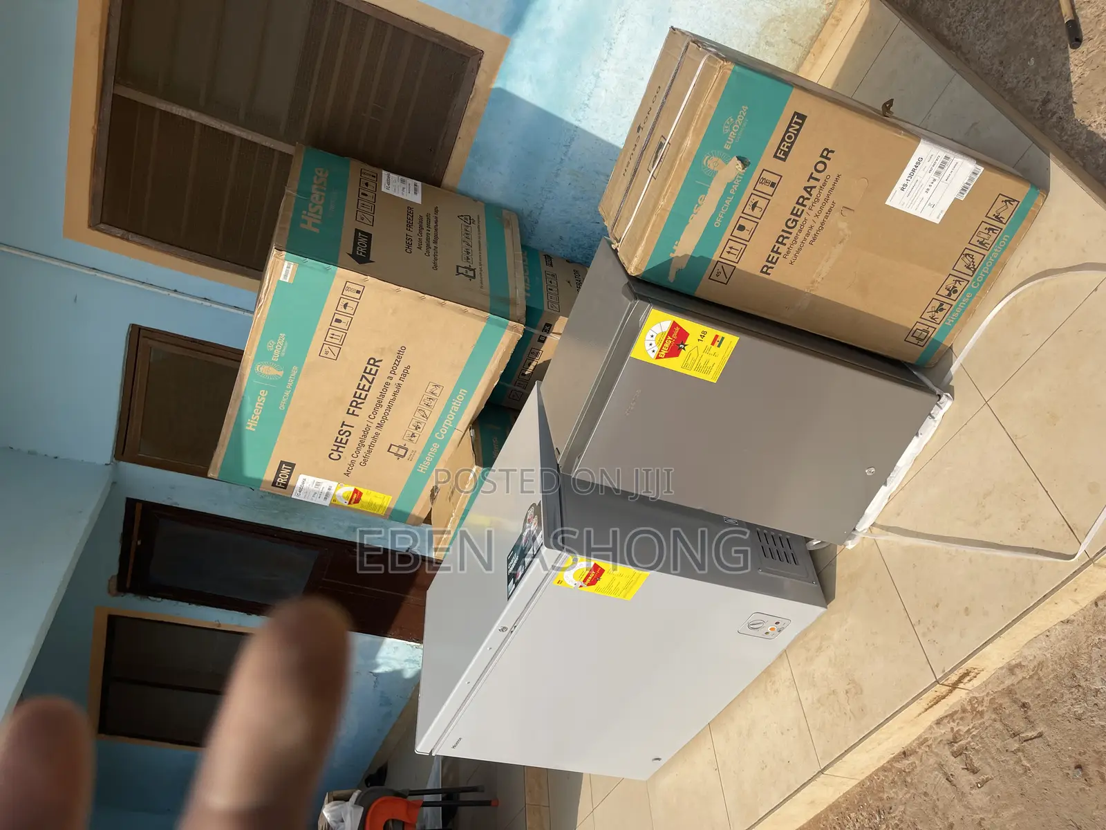 Hisense Freezers and Table Top Fridge
