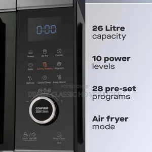 Daewoo Actuate Range, 26 Litre Air Fryer Microwave 2400w