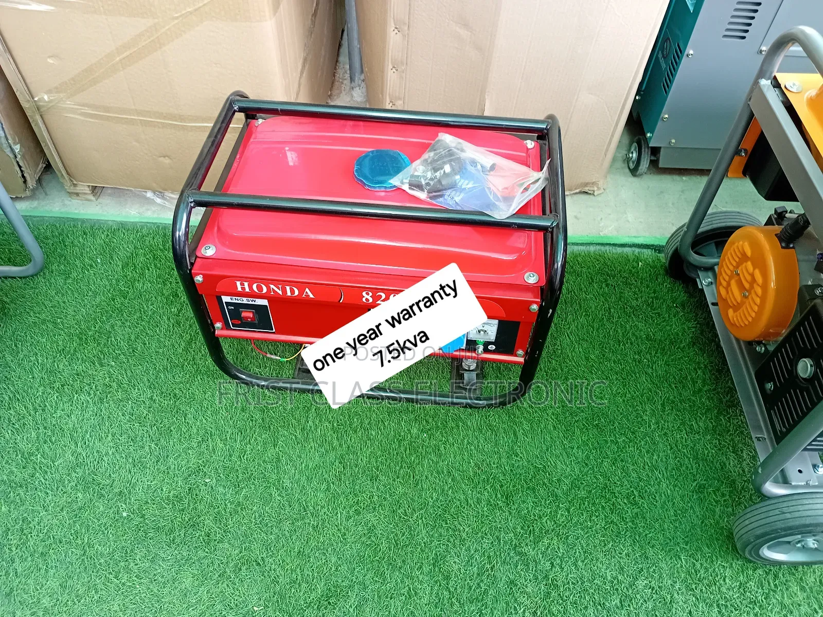 Engine Switch Button 7.5kva Petrol Genset