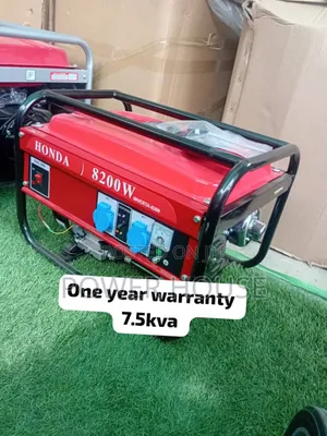 Suitable 7.5kva Honda Petrol Generator 8200watt Honda 7.5kva