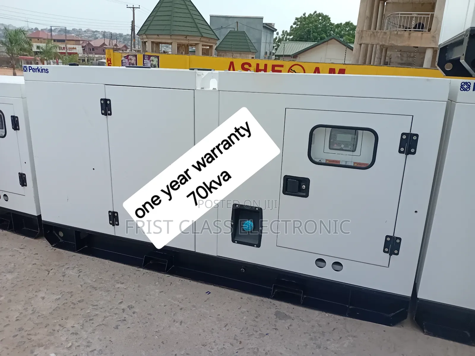 Industrial Grade 70kva Silent Diesel Generator