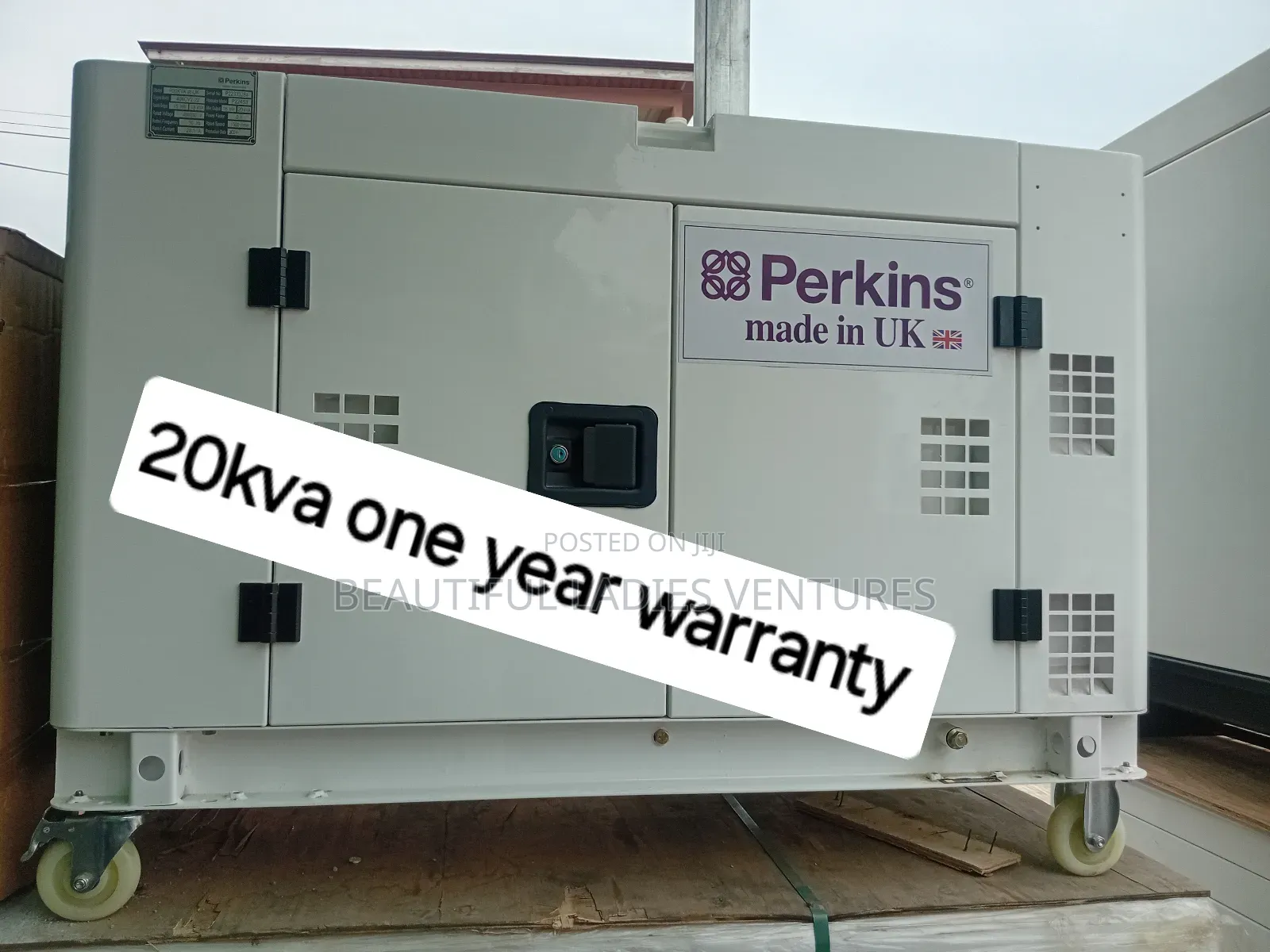 Silent and Compact 20kva Generator