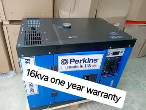 Black and Blue Coloured Perkins Generator 16kva