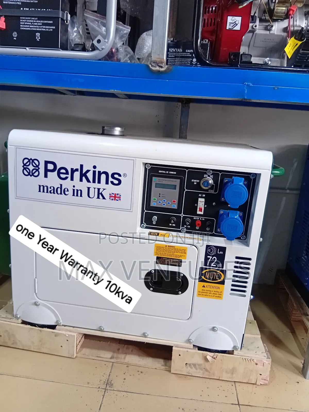 Perkins Diesel Generator for Industrial Use 10kva Keystart