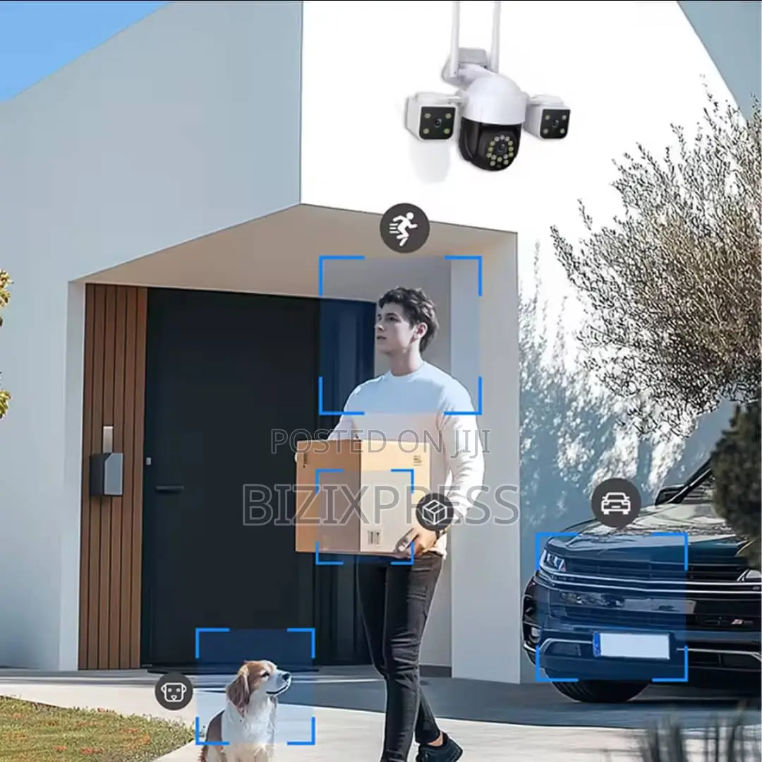 3 Lens Security Camera