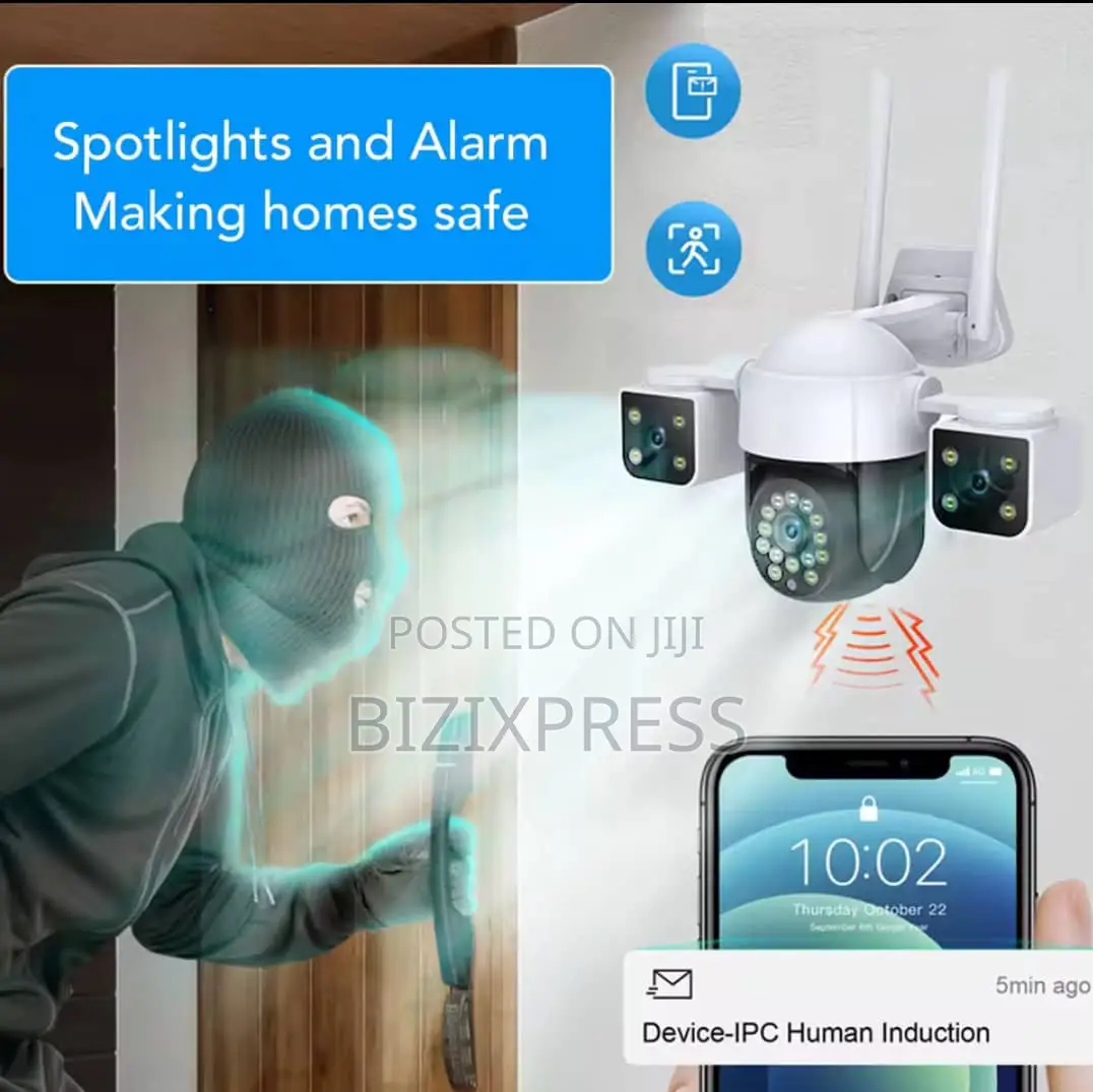 3 Lens Security Camera