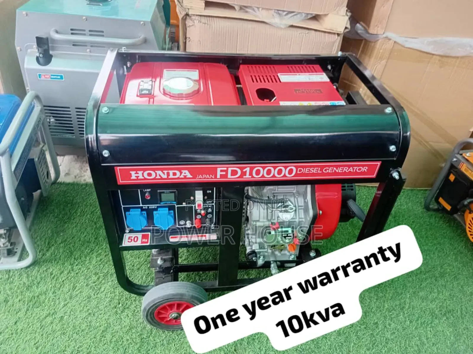 Well Suited 10kva 100000watts Honda Diesel Generator