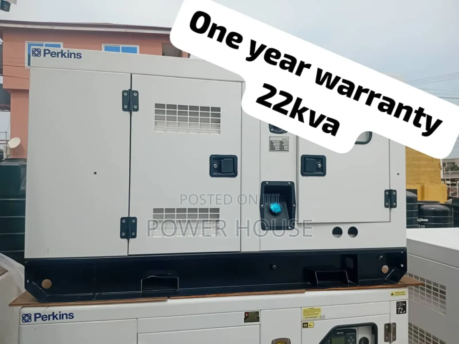 Serviceable 70kva Perkins 60000watt Diesel Generator Perkins