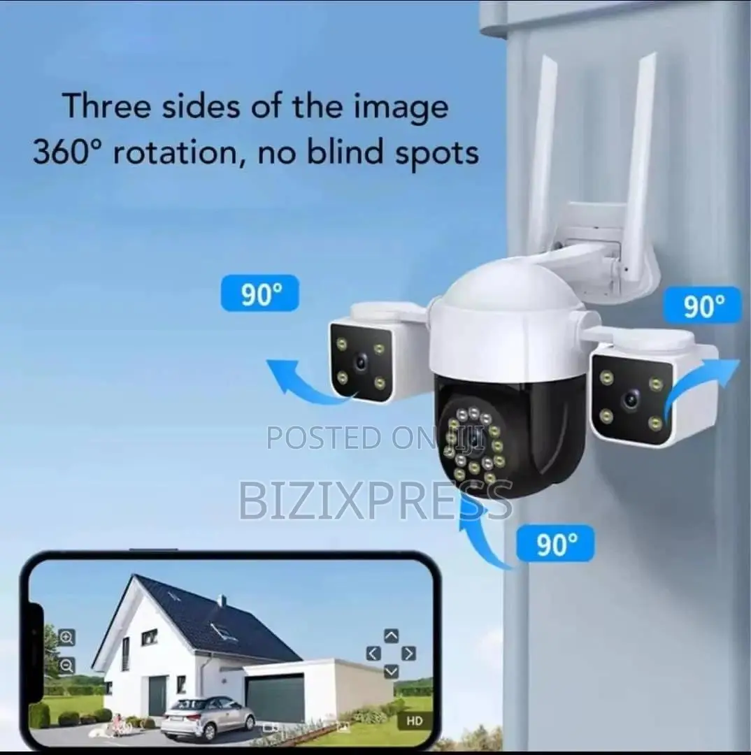3 Lens Security Camera