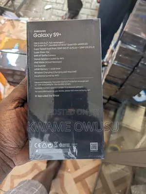 New Samsung Galaxy S9 Plus 128 GB Blue