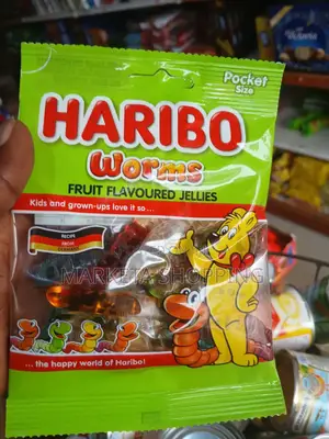 Haribo Worms Flavoured Jellies 160g