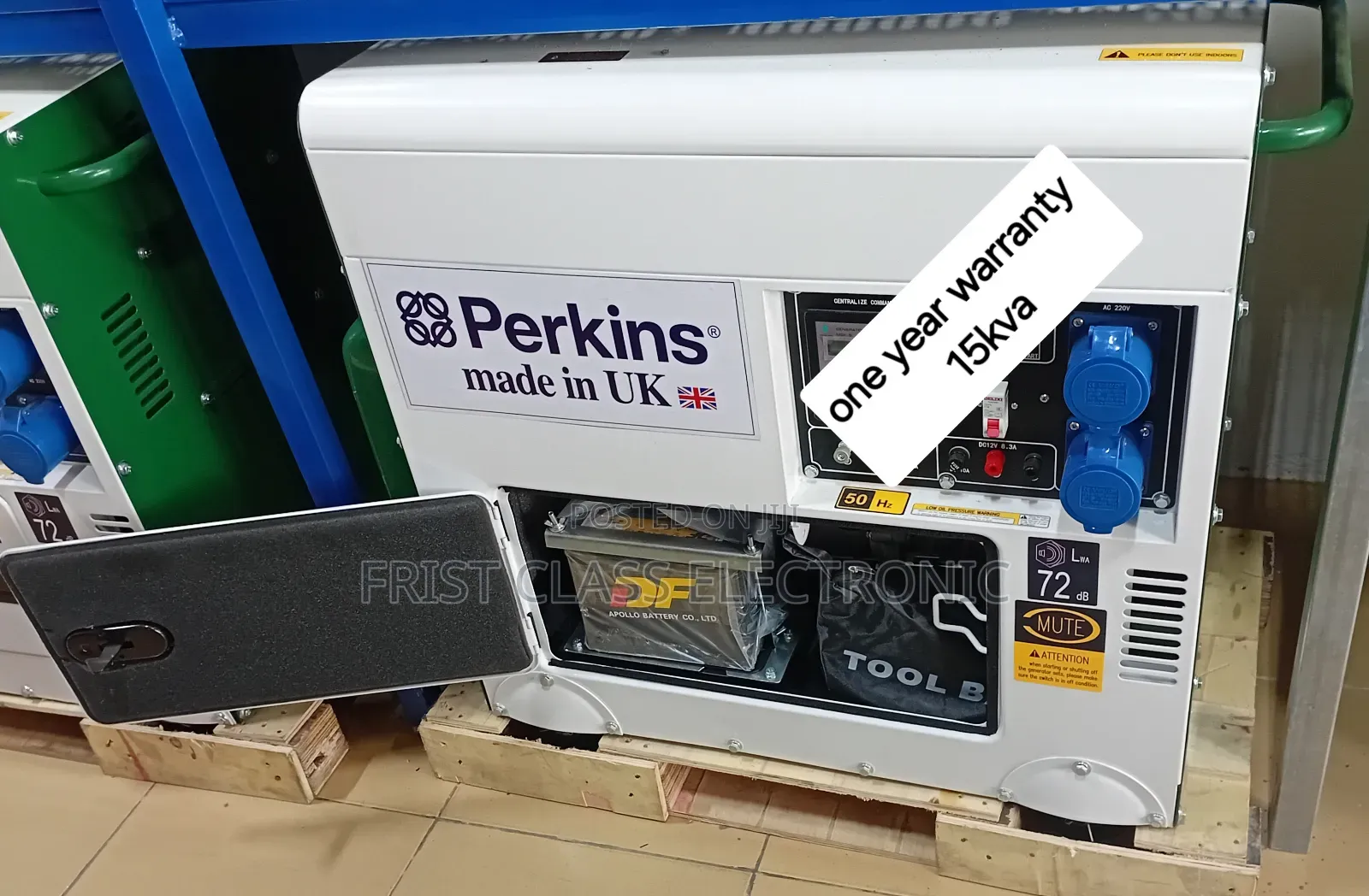 Portable 15kva Diesel Generator for Outdoor Use