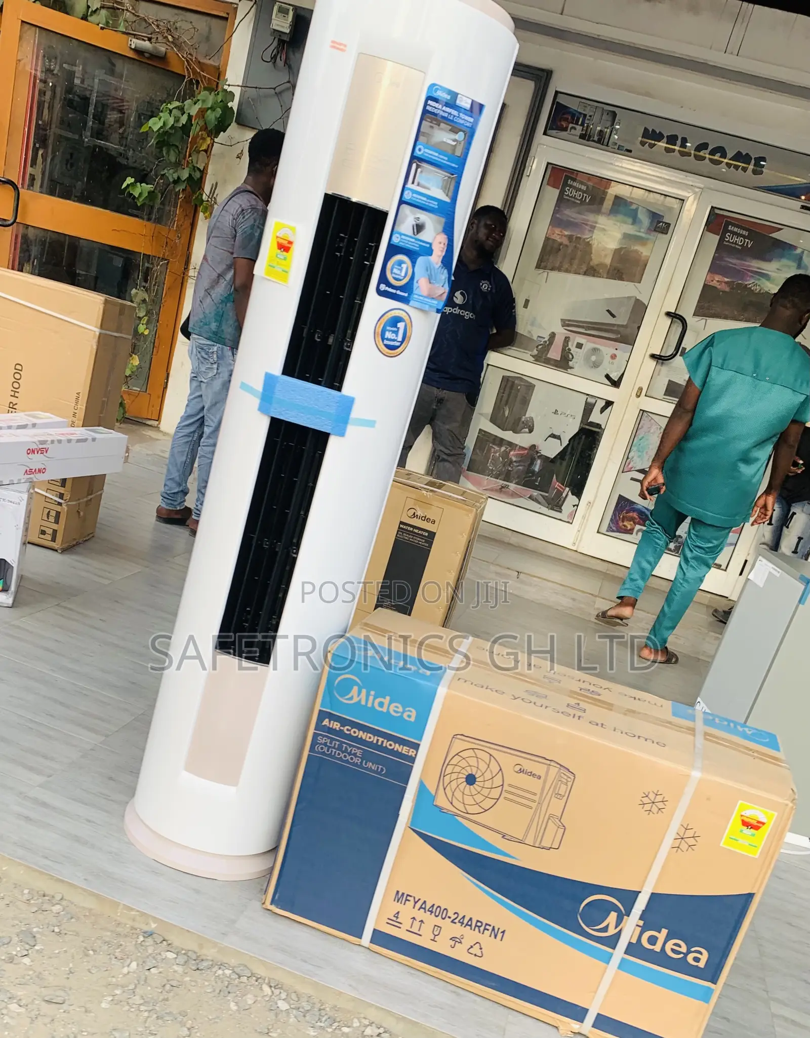 Midea Super Silent Floor Standing 2.5hp R410a Ac