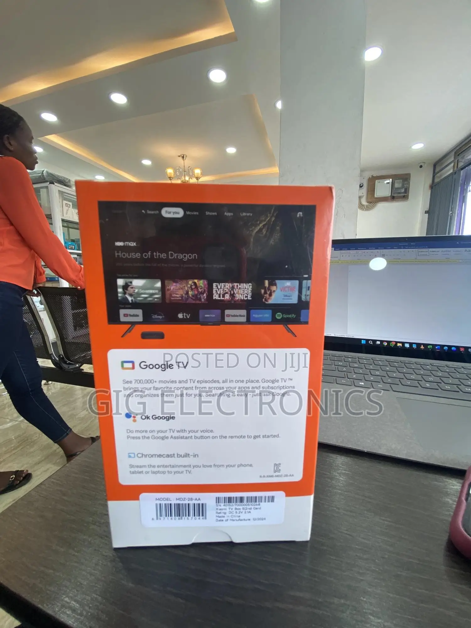 Xiaomi Mi Tv Box S (2nd Gen) Ultra Hd Streaming
