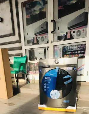 Grab Quality Grey Inverter 8kg Front Load Fullauto Midea