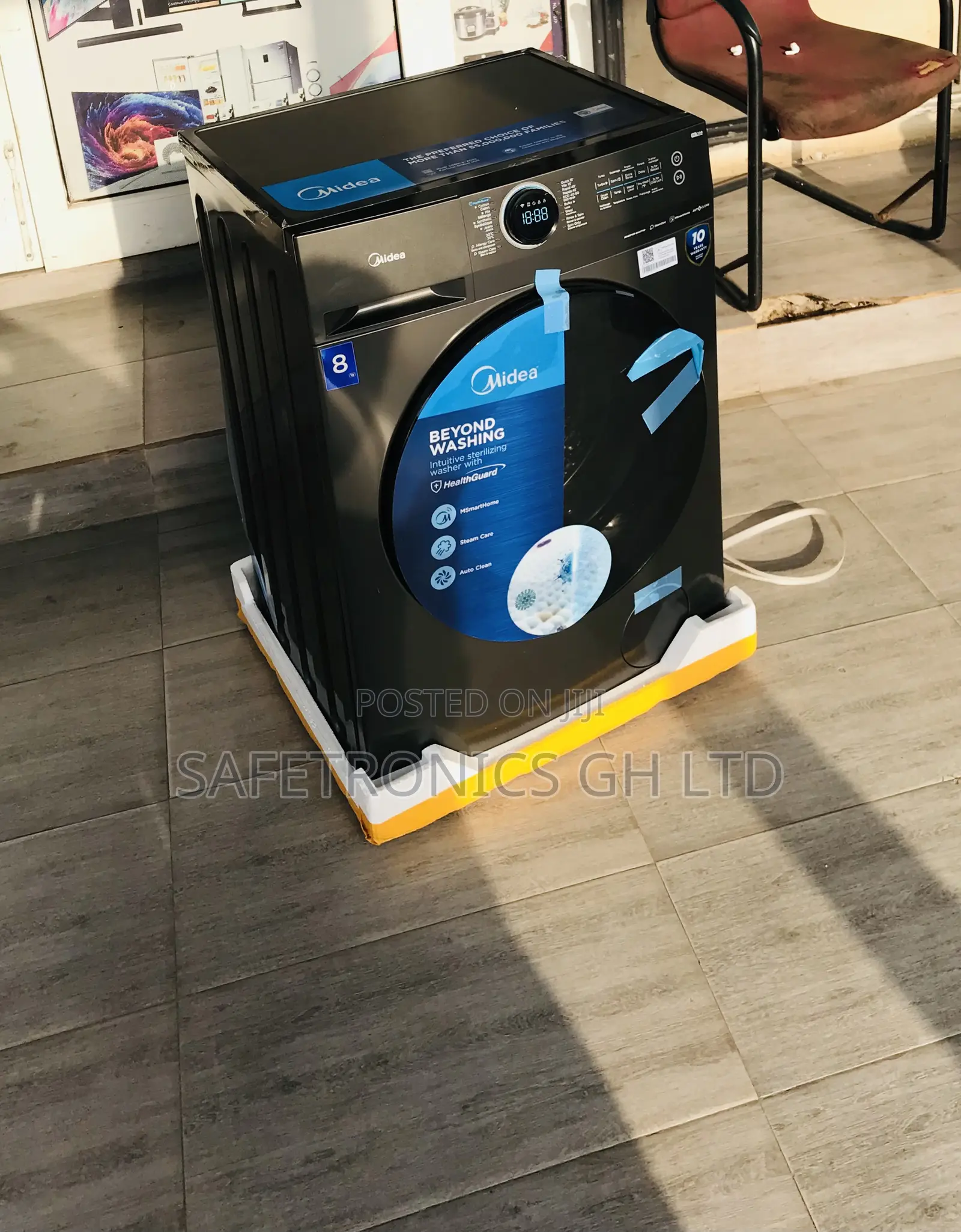 Choose New Midea Fullauto 8kg Inverter Front Load Washer
