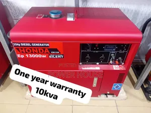Pertinent 10kva Silent 13000watts Honda Diesel Generator Red