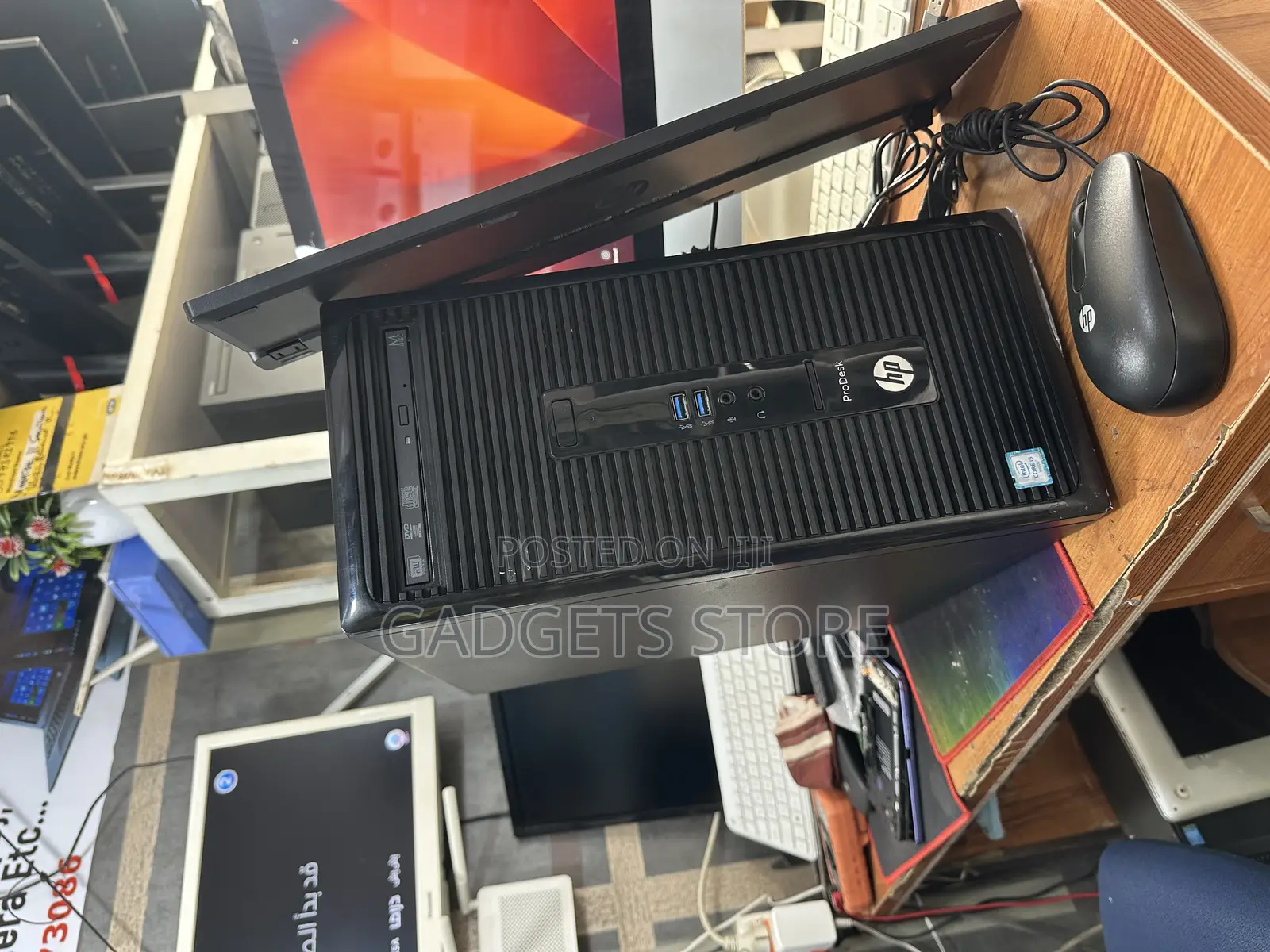 Desktop Computer HP ProDesk 600 G1 8GB Intel Core I5 HDD 500GB
