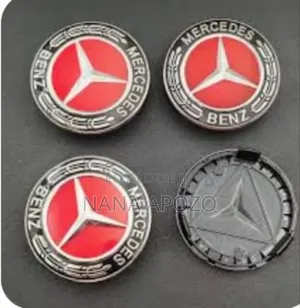 Red Benz Wheel Cups Available