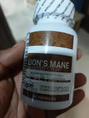 Lion's Mane Mushroom Extract Powder 60 Capsules