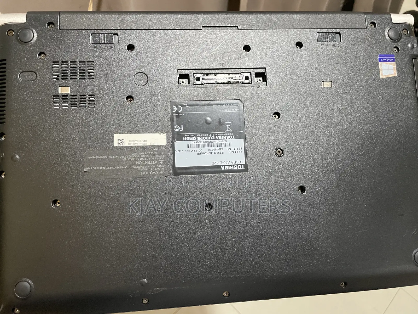 Laptop Toshiba Tecra A50 16GB Intel Core i5 SSD 256GB