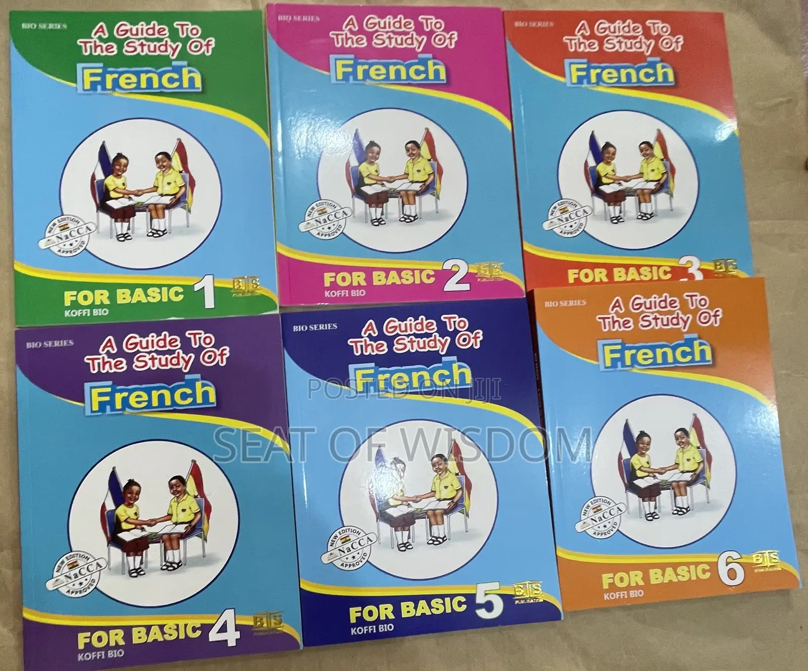 Bio Series: A Guide to Study French for Basic Schools
