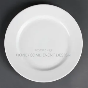 Dinner Plates White Porcelain Plate for Sale
