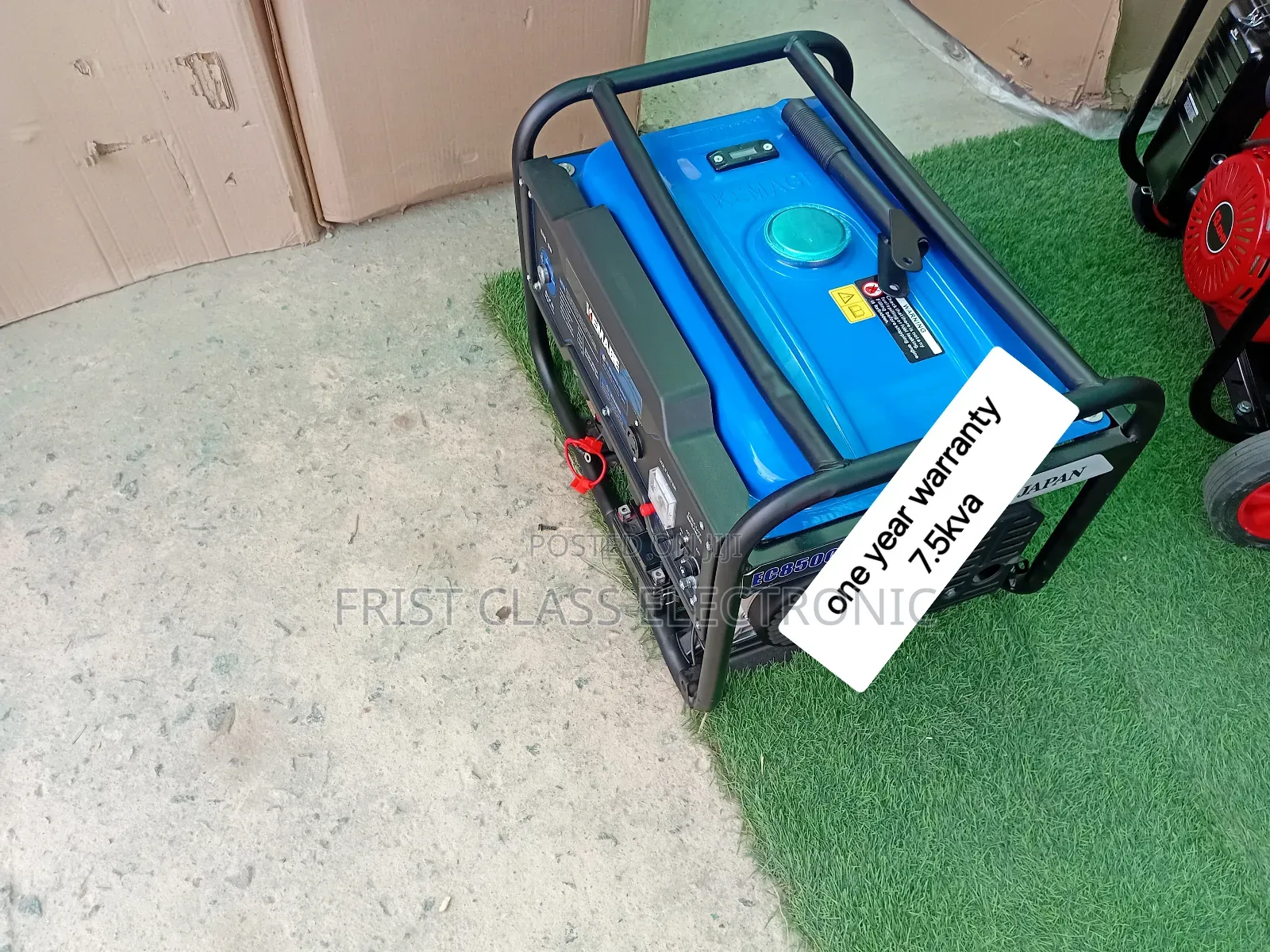 7.5kva Petrol Generator for Emergency Use
