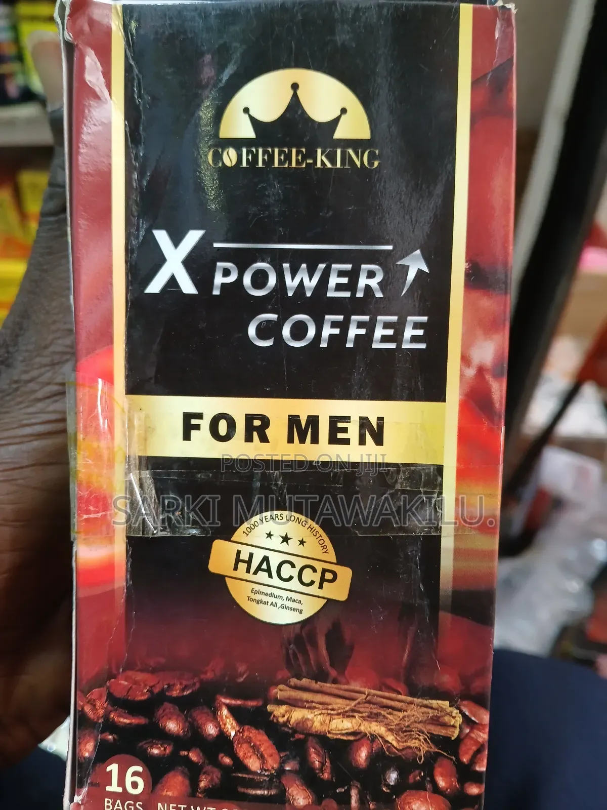 X Power Coffee.