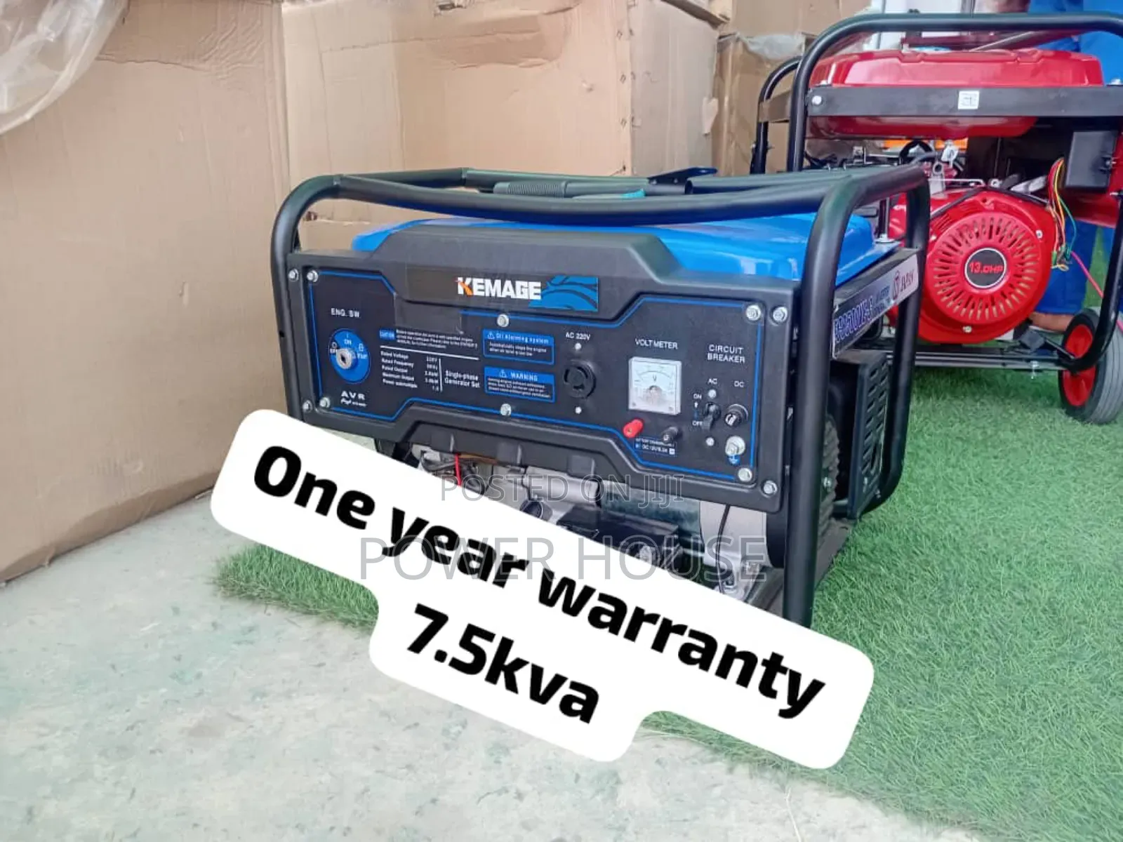 Veracious Kemage Petrol Generator 7.5kva 8500watts Kemage