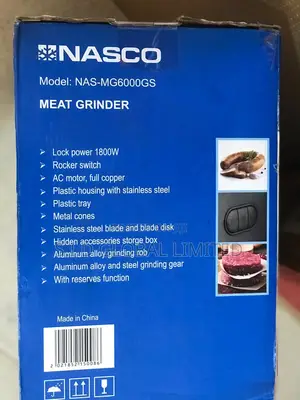 Experience the Power of Nasco Meat Grinder