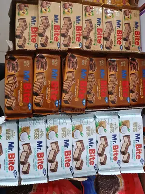 Mr Bite Chocolate Wafer 38gx24