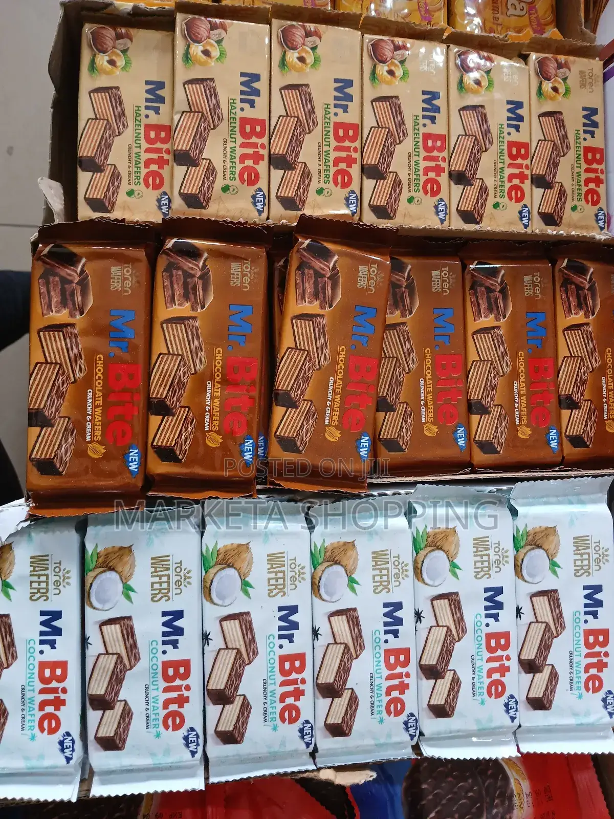 Mr Bite Chocolate Wafer 38gx24