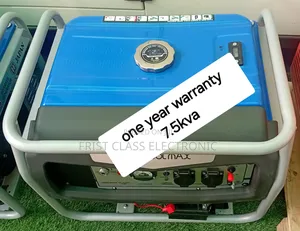 High Capacity 7.5kva Petrol Generator