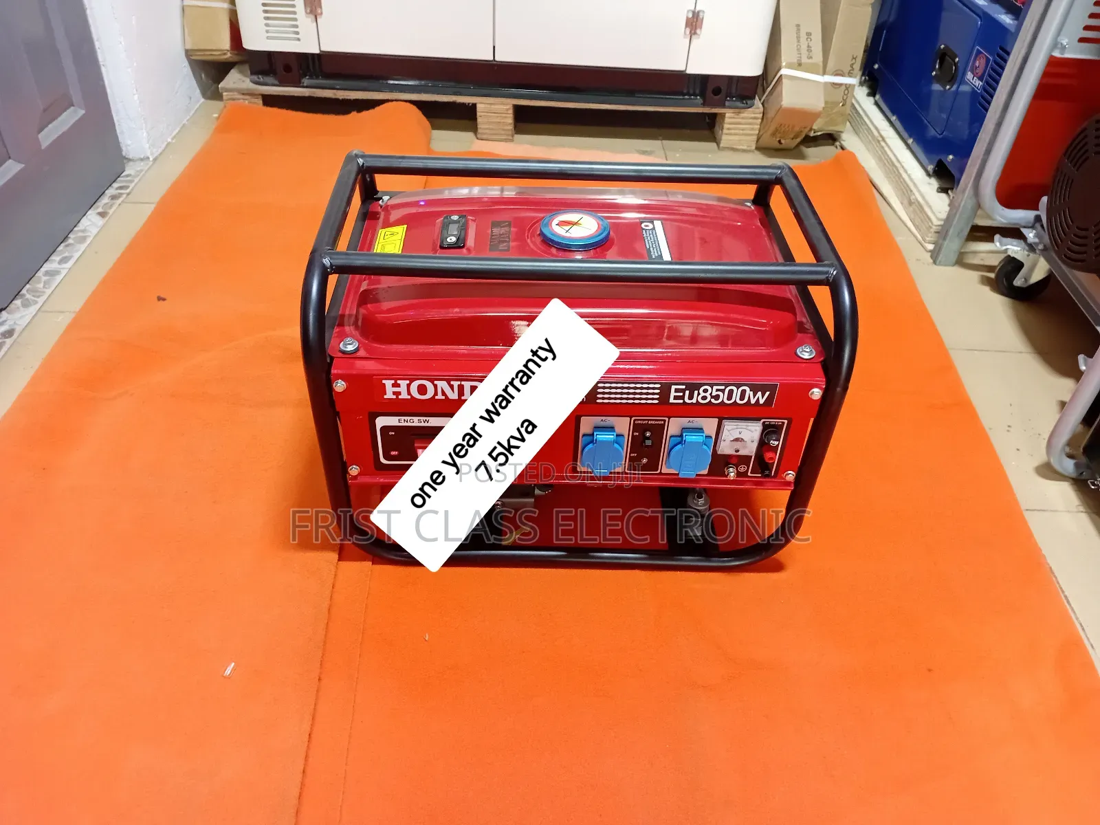 High Efficiency 7.5kva Petrol Generator