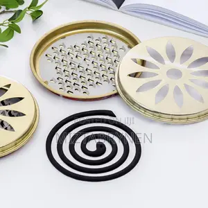 Coil Herbs Incense Burner With Cover