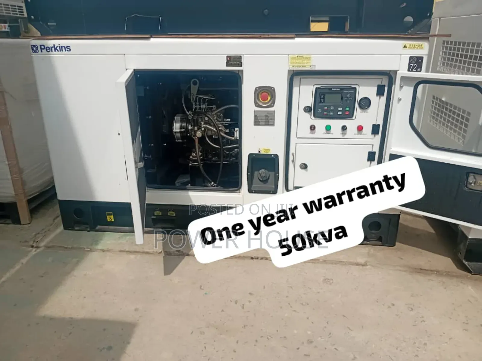 Veracious Perkins Diesel Generator 50kva Silent Diesel 50kva