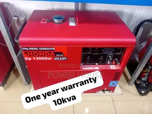 Honourable 10kva Honda 13000watts Silent Generator Diesel