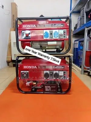 7.5 Honda Petrol Generator Japan Model 7.5kva