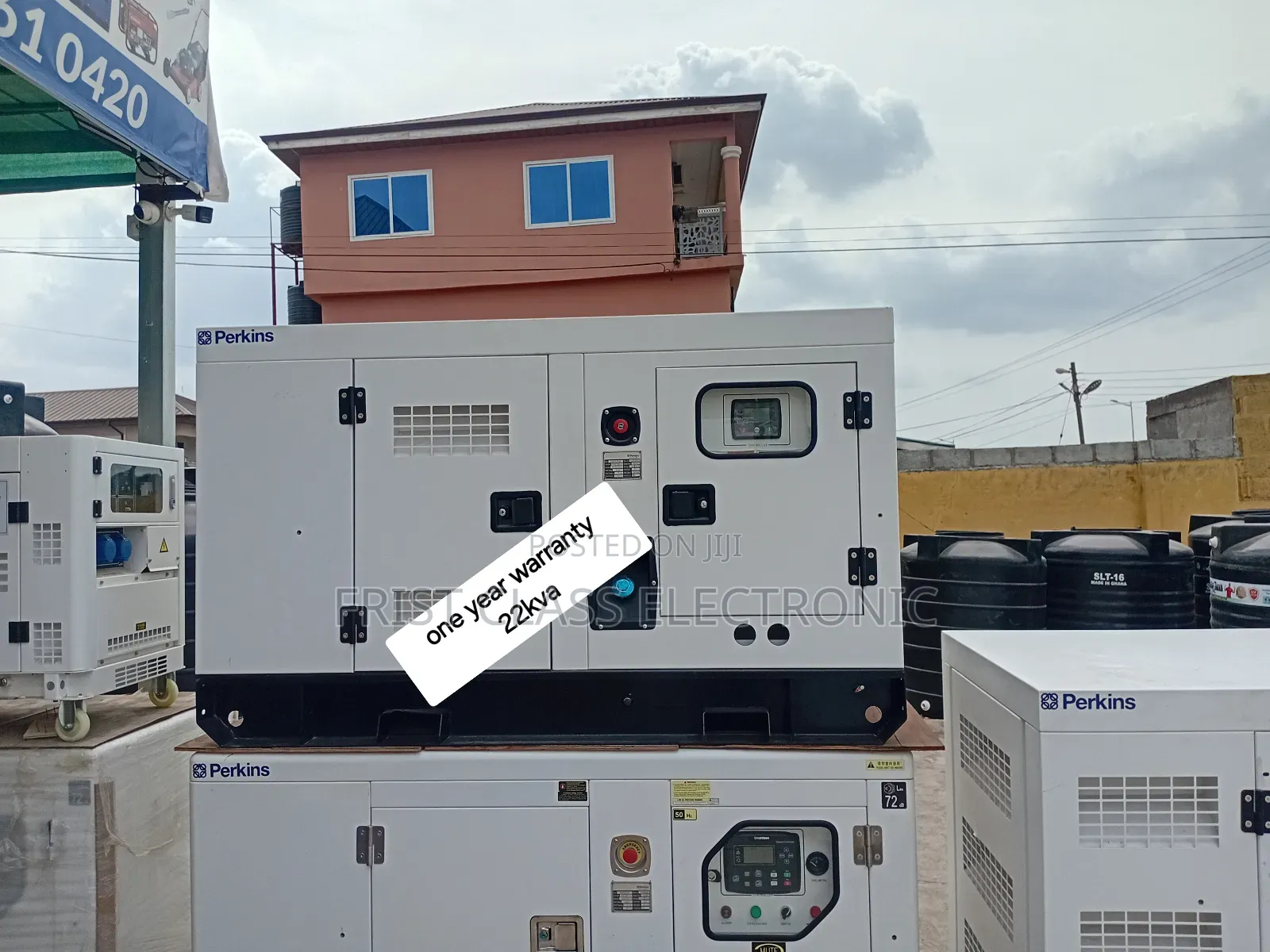 Commercial Grade 22kva 3phase Diesel Generator